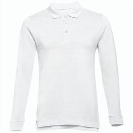 THC BERN WH. Langarm-Poloshirt aus Baumwolle für Herren