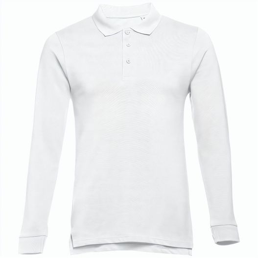 THC BERN WH. Langarm-Poloshirt aus Baumwolle für Herren (Bild 1)