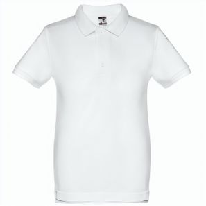 THC ADAM KIDS WH II. Kurzärmeliges Poloshirt für Kinder (unisex). Farbe Weiß