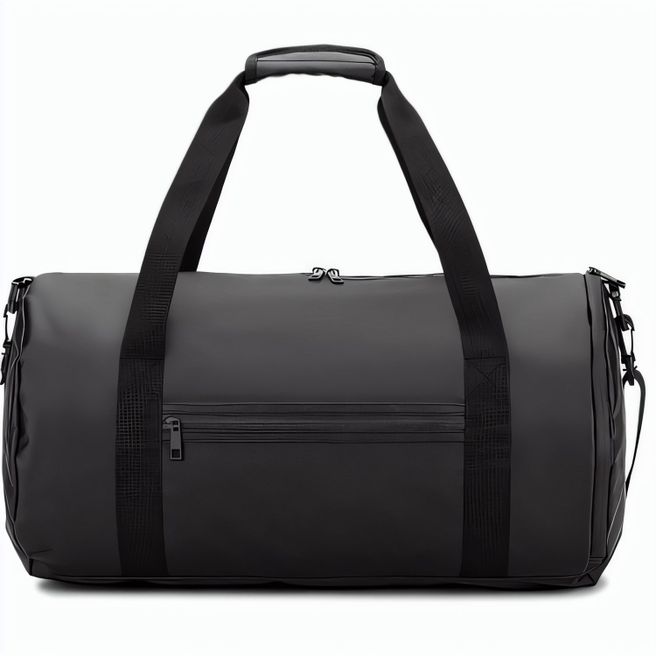 Produktabbildung OSASCO SPORT. Sporttasche im Zylinder-Format aus hochdichtem, recyceltem 600D-Polyester mit Seitenfach für Schuhe OSASCO SPORT. Sporttasche im Zylinder-Format aus hochdichtem, recyceltem 600D-Polyester mit Seitenfach für Schuhe