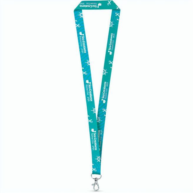 BRIGHTON. Lanyard-Set SUBLIMATION Long II (20 mm) mit 20-mm-Schnellverschlusskarabiner
