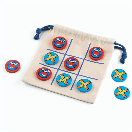 Produktabbildung CROSSES. Klassisches 3-Gewinnt-Spiel aus Sperrholz, bestehend aus 10 Teilen CROSSES. Klassisches 3-Gewinnt-Spiel aus Sperrholz, bestehend aus 10 Teilen (Bild 1)