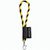 75090. SET Lanyard TUBE Short (Ø 7 mm) mit 9 mm Schnapperkarabiner