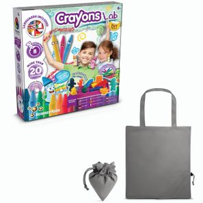 Crayon Factory Kit II. Lernspiel lieferung inklusive einer faltbaren geschenktasche aus 190T