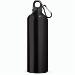 Produktabbildung LANDSCAPE L. Aluminium-Sportflasche mit Karabiner 800 ml LANDSCAPE L. Aluminium-Sportflasche mit Karabiner 800 ml