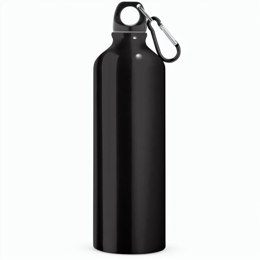 Produktabbildung LANDSCAPE L. Aluminium-Sportflasche mit Karabiner 800 ml LANDSCAPE L. Aluminium-Sportflasche mit Karabiner 800 ml (Bild 1)