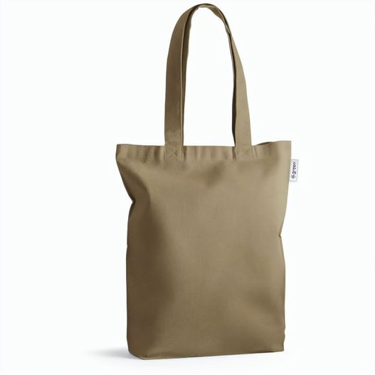 Produktabbildung MERIDA. Tragetasche (220 g/ m²) aus Baumwolle (50%), recycelter Baumwolle (30%) und polyester (20% rPET) MERIDA. Tragetasche (220 g/ m²) aus Baumwolle (50%), recycelter Baumwolle (30%) und polyester (20% rPET) (Bild 1)