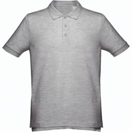 THC ADAM. Kurzarm-Poloshirt aus Baumwolle für Herren