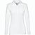 THC BERN WOMEN WH. Langärmeliges Poloshirt für Damen aus kardierter Baumwolle (Bild 1)