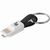 RIEMANN. USB-Kabel mit 2-in-1-Stecker aus ABS und PVC (Bild 4)