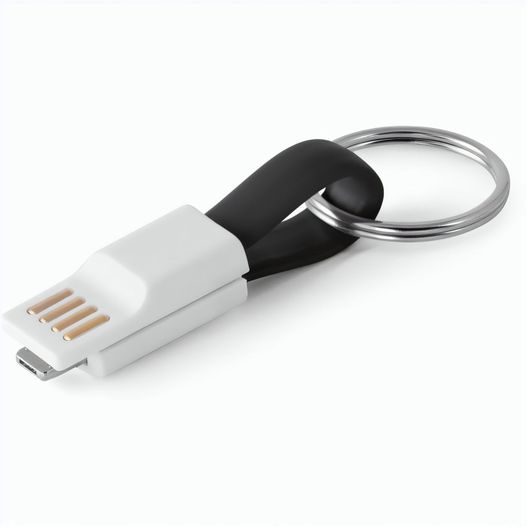 RIEMANN. USB-Kabel mit 2-in-1-Stecker aus ABS und PVC (Bild 1)