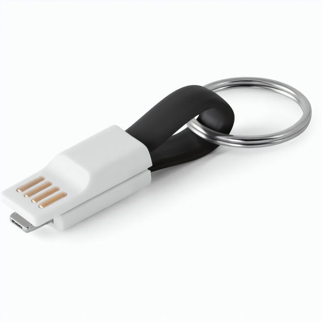 Produktabbildung RIEMANN. USB-Kabel mit 2-in-1-Stecker aus ABS und PVC RIEMANN. USB-Kabel mit 2-in-1-Stecker aus ABS und PVC