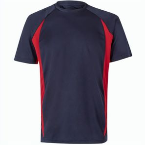 VL SLAYER. Zweifarbiges technisches T-Shirt mit Bird-Eye-Design (160 g/m²), aus Polyester (100%)