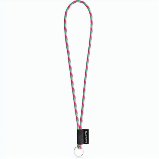 SET Lanyard TUBE Lang (Ø 7 mm) mit Ring Ø 32 mm (Bild 1)