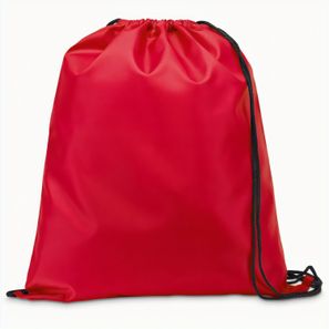 CARNABY. 210D Rucksacktasche mit schwarzen Zugbändern