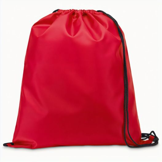 Produktabbildung CARNABY. 210D Rucksacktasche mit schwarzen Zugbändern CARNABY. 210D Rucksacktasche mit schwarzen Zugbändern (Bild 1)