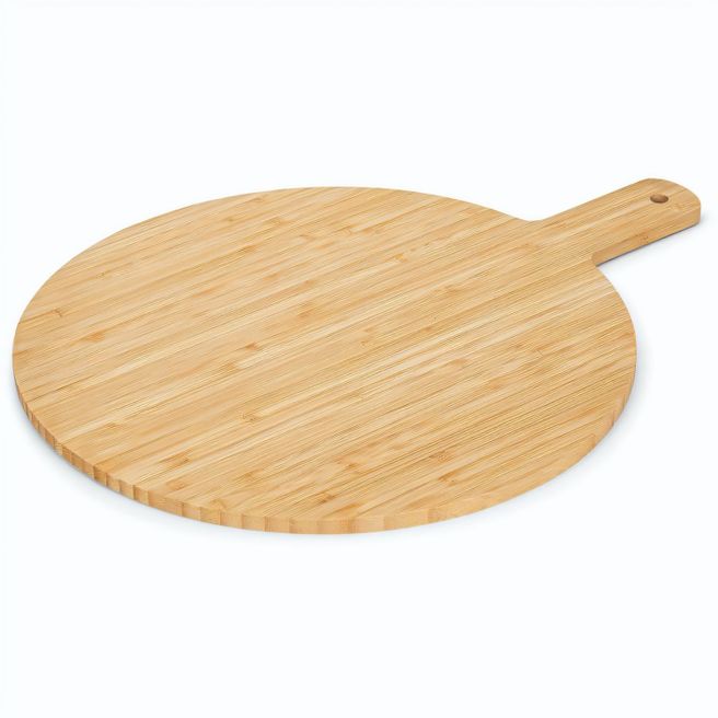 CHEESANO. Rundes Servierbrett aus Bambus