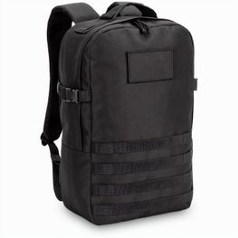 EDINBURGH BPACK. Rucksack im Militärstil aus 600D HD recyceltem Polyester und Innenfutter aus 210D recyceltem Polyester 17.3“