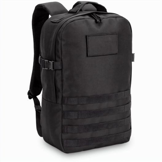 EDINBURGH BPACK. Rucksack im Militärstil aus 600D HD recyceltem Polyester und Innenfutter aus 210D recyceltem Polyester 17.3“ (Bild 1)
