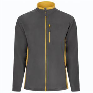 VL GERAS. Zweifarbige Fleecejacke (220g/m²) aus Polyester (100%)