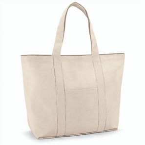 VILLE. Tragetasche aus 100% Canvas-Baumwolle mit einer Innentasche (280 g/m²)