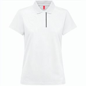 THC DYNAMIC WOMEN WH. Technisches Poloshirt für Damen
