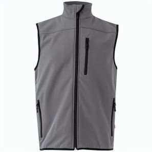 VL VARUNA. Softshell-Weste (280 g/m²), mit Polarfutter, aus Polyester (94 %) und Elastan (6 %)