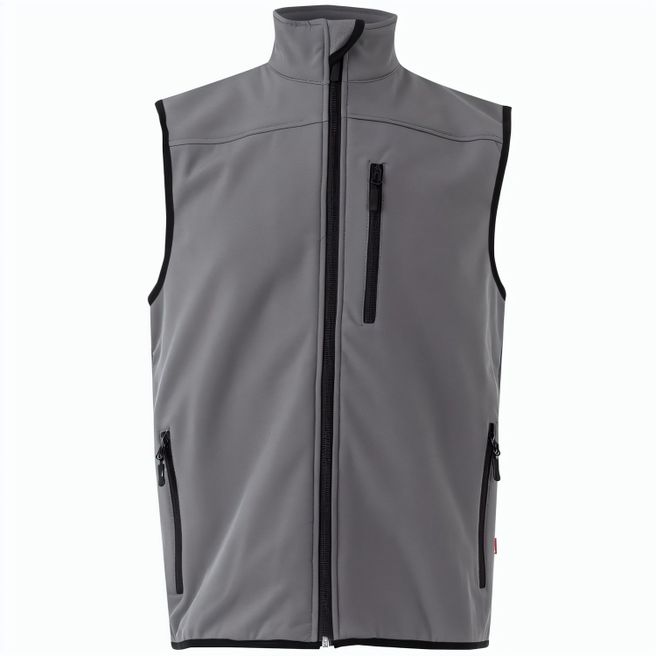 VL VARUNA. Softshell-Weste (280 g/m²), mit Polarfutter, aus Polyester (94 %) und Elastan (6 %)