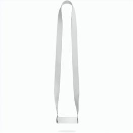 SWINDON. Lanyard und elastischer Becherhalter aus Polyester für Sublimation geeignet