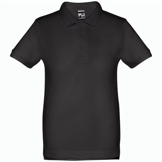 THC ADAM KIDS. Kurzärmeliges Baumwoll-Poloshirt für Kinder (unisex) (Bild 1)