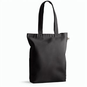 MERIDA. Tragetasche (220 g/ m²) aus Baumwolle (50%), recycelter Baumwolle (30%) und polyester (20% rPET)