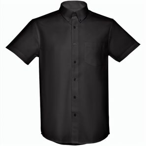 THC LONDON. Herren-Oxford-Hemd mit kurzen Ärmeln