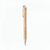 BETA BAMBOO. Kugelschreiber aus Bambus mit Clip und Details aus Metall (Bild 3)