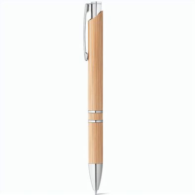 Produktabbildung BETA BAMBOO. Kugelschreiber aus Bambus mit Clip und Details aus Metall BETA BAMBOO. Kugelschreiber aus Bambus mit Clip und Details aus Metall