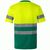 VL BRAHMA. Zweifarbiges technisches T-Shirt mit Bird-Eye-Design (140 g/m²), aus Polyester (100%) (Bild 3)