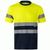 VL BRAHMA LARGE. Zweifarbiges technisches T-Shirt mit Bird-Eye-Design (140 g/m²), aus Polyester (100%) (Bild 1)