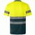VL BRAHMA LARGE. Zweifarbiges technisches T-Shirt mit Bird-Eye-Design (140 g/m²), aus Polyester (100%) (Bild 3)