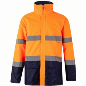 VL THEMIS. Zweifarbiger Parka (190g/m²), aus Polyester (100%), mit PU-Beschichtung