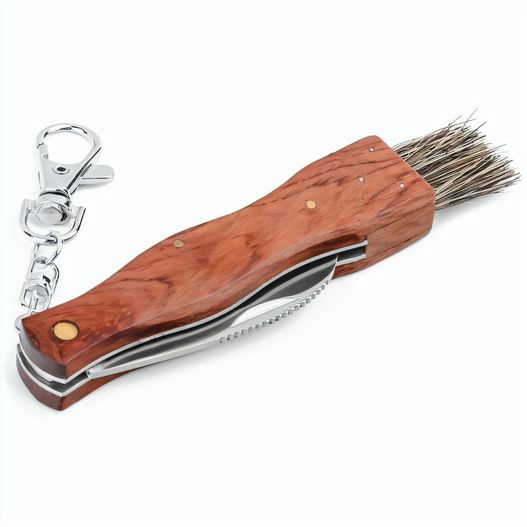 Produktabbildung GUNTER. Taschenmesser aus Edelstahl und Holz GUNTER. Taschenmesser aus Edelstahl und Holz (Bild 1)