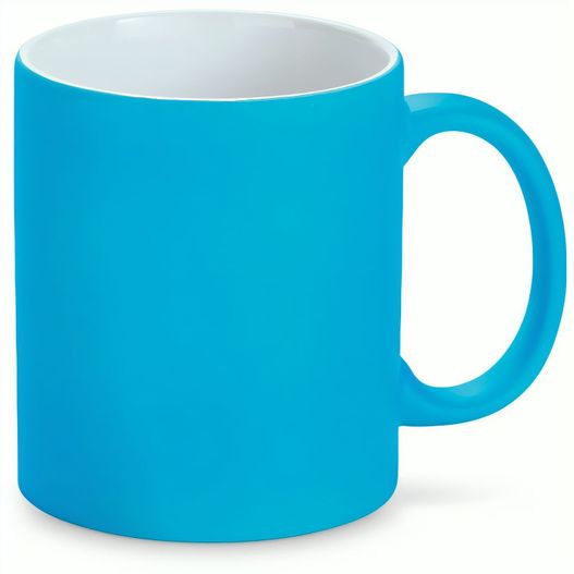 Produktabbildung LYNCH. Keramikbecher 350 ml mit neonfarbener Oberfläche LYNCH. Keramikbecher 350 ml mit neonfarbener Oberfläche (Bild 1)