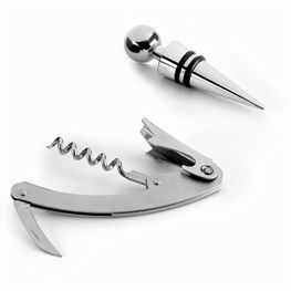 Produktabbildung BARREL. Weinset aus Zink und Edelstahl bestehend BARREL. Weinset aus Zink und Edelstahl bestehend