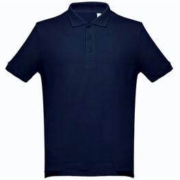 THC ADAM. Kurzarm-Poloshirt aus Baumwolle für Herren