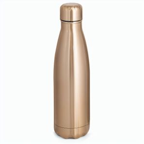 SHOW METALLIC. Edelstahlflasche 510 mL mit mattem Metallic-Finish