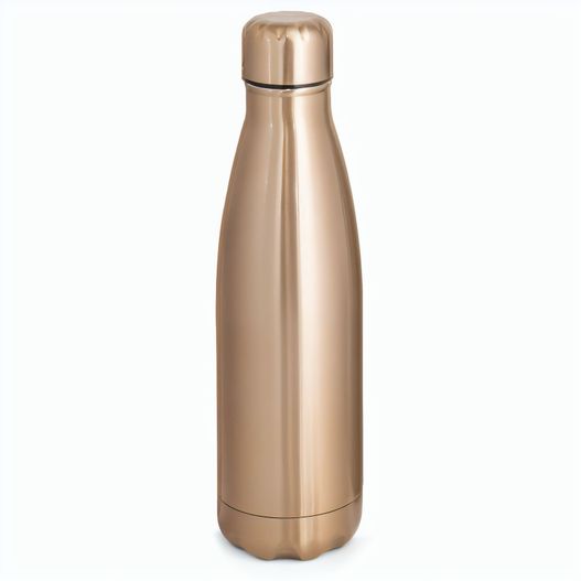SHOW METALLIC. Edelstahlflasche 510 mL mit mattem Metallic-Finish (Bild 1)