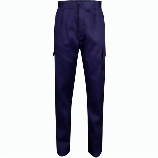 VL AINE. Hose aus Twill mit mehreren Taschen (190 g/m²), aus Baumwolle (20%) und Polyester (80%) (Bild 1)