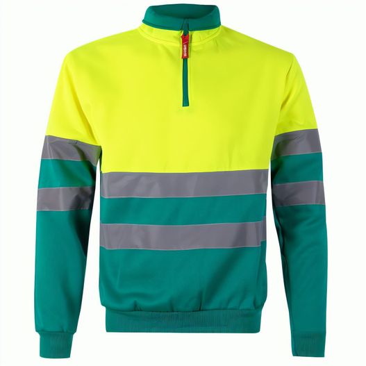 Produktabbildung VL THOR. Zweifarbiges Sweatshirt (300g/m²) aus Polyester-Fleece (100%) VL THOR. Zweifarbiges Sweatshirt (300g/m²) aus Polyester-Fleece (100%) (Bild 1)