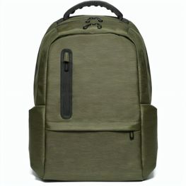 BOSTON. Wasserdichter 2Tone Nylon 17'' Laptop-Rucksack