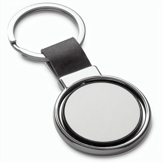 ALBRIGHT. Schlüsselanhänger aus Metall und PU (Bild 1)