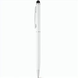Produktabbildung ZOE BK. Kugelschreiber aus Aluminium mit Touchpen-Spitze ZOE BK. Kugelschreiber aus Aluminium mit Touchpen-Spitze