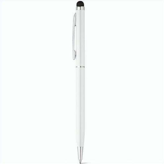 Produktabbildung ZOE BK. Kugelschreiber aus Aluminium mit Touchpen-Spitze ZOE BK. Kugelschreiber aus Aluminium mit Touchpen-Spitze (Bild 1)